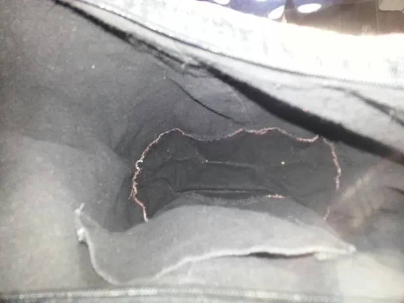 Big Purse/handbag W Zipper On Main Outside Compartment And In... - photo 3