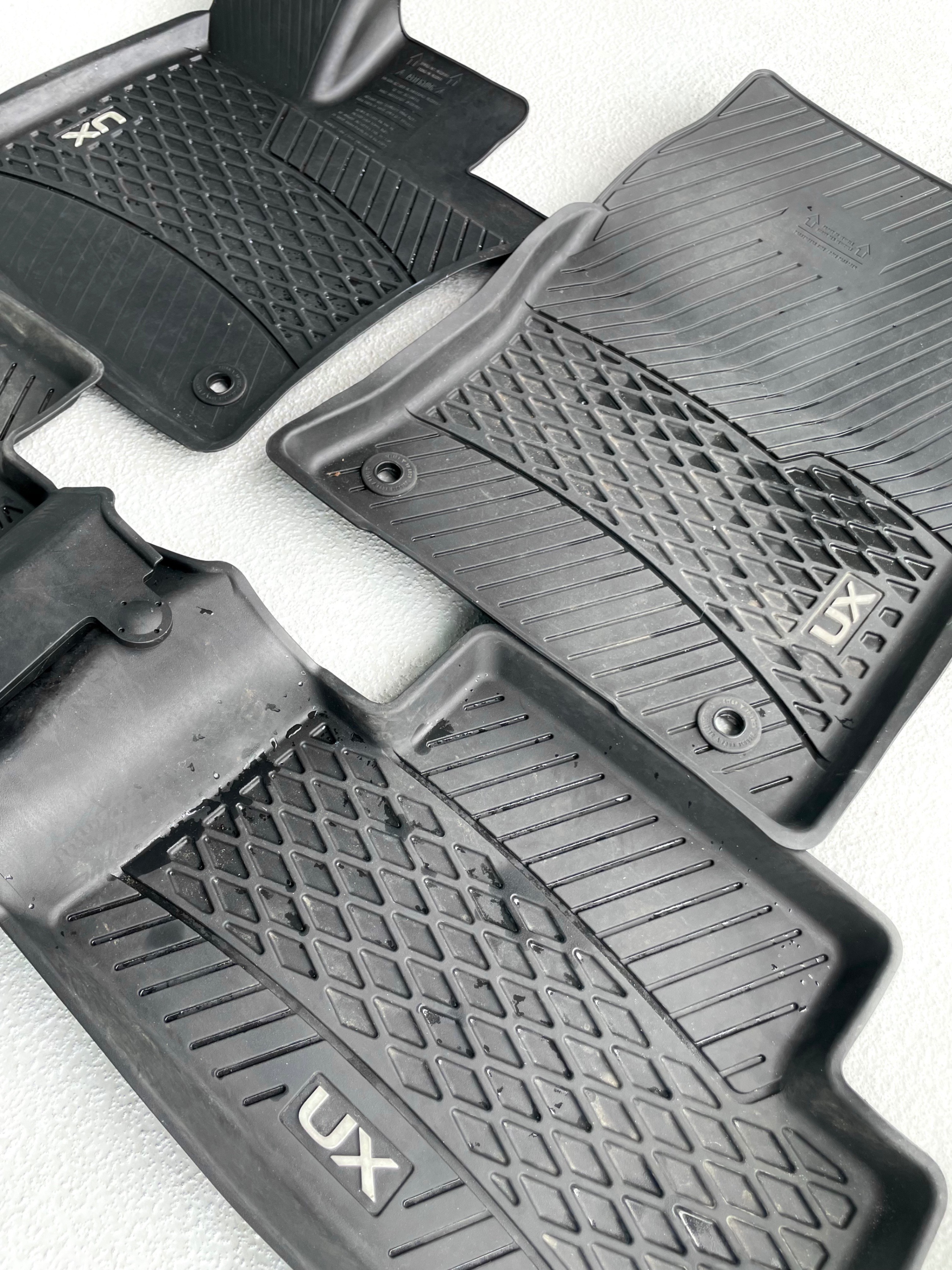 2019 Lexus UX250h Rubber Floor Mats / 橡膠地墊 - photo 2