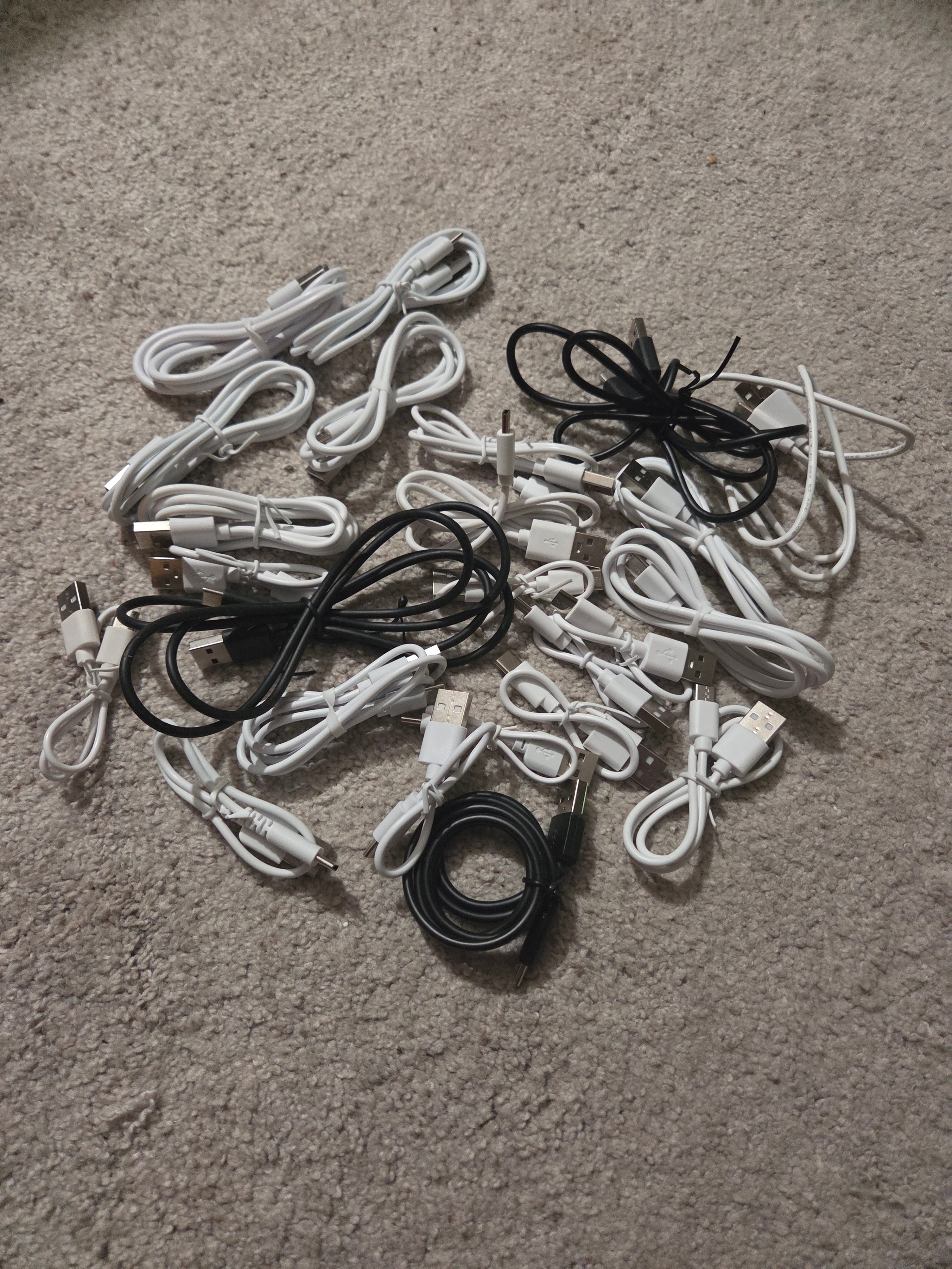 NEW USB-A to USB-C Cables