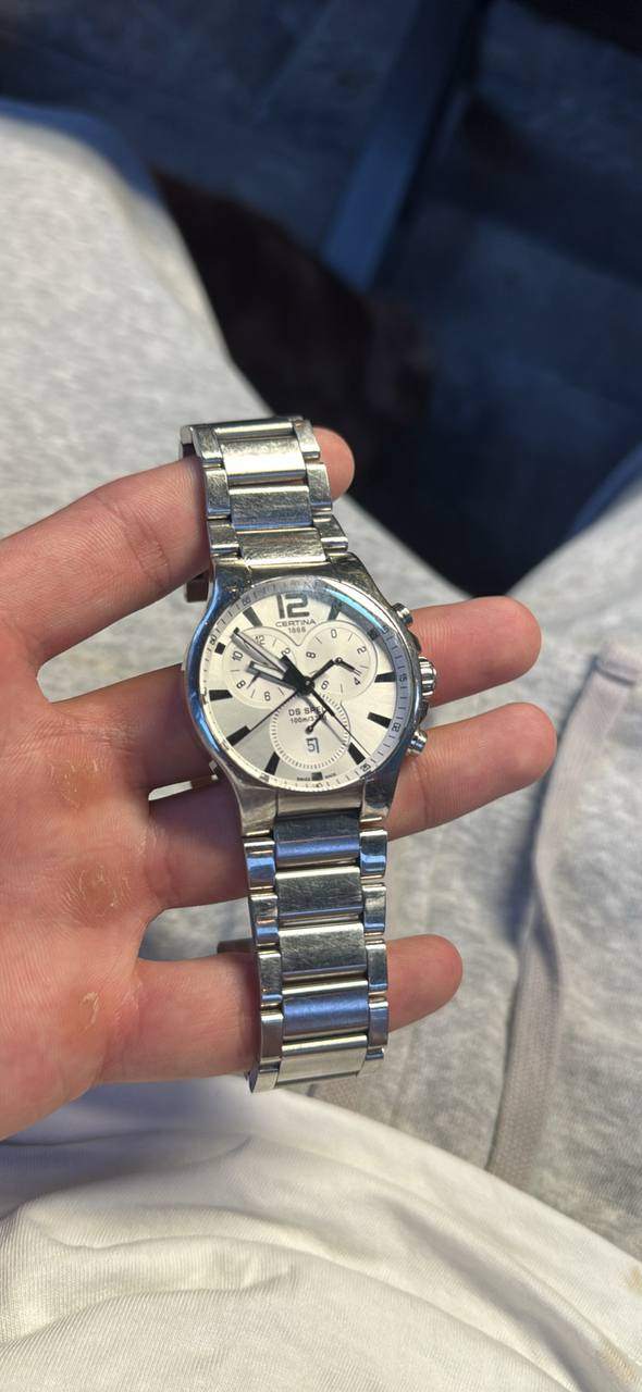 Certina DS Speed Chronograph - Swiss Made Stainless Steel Watch