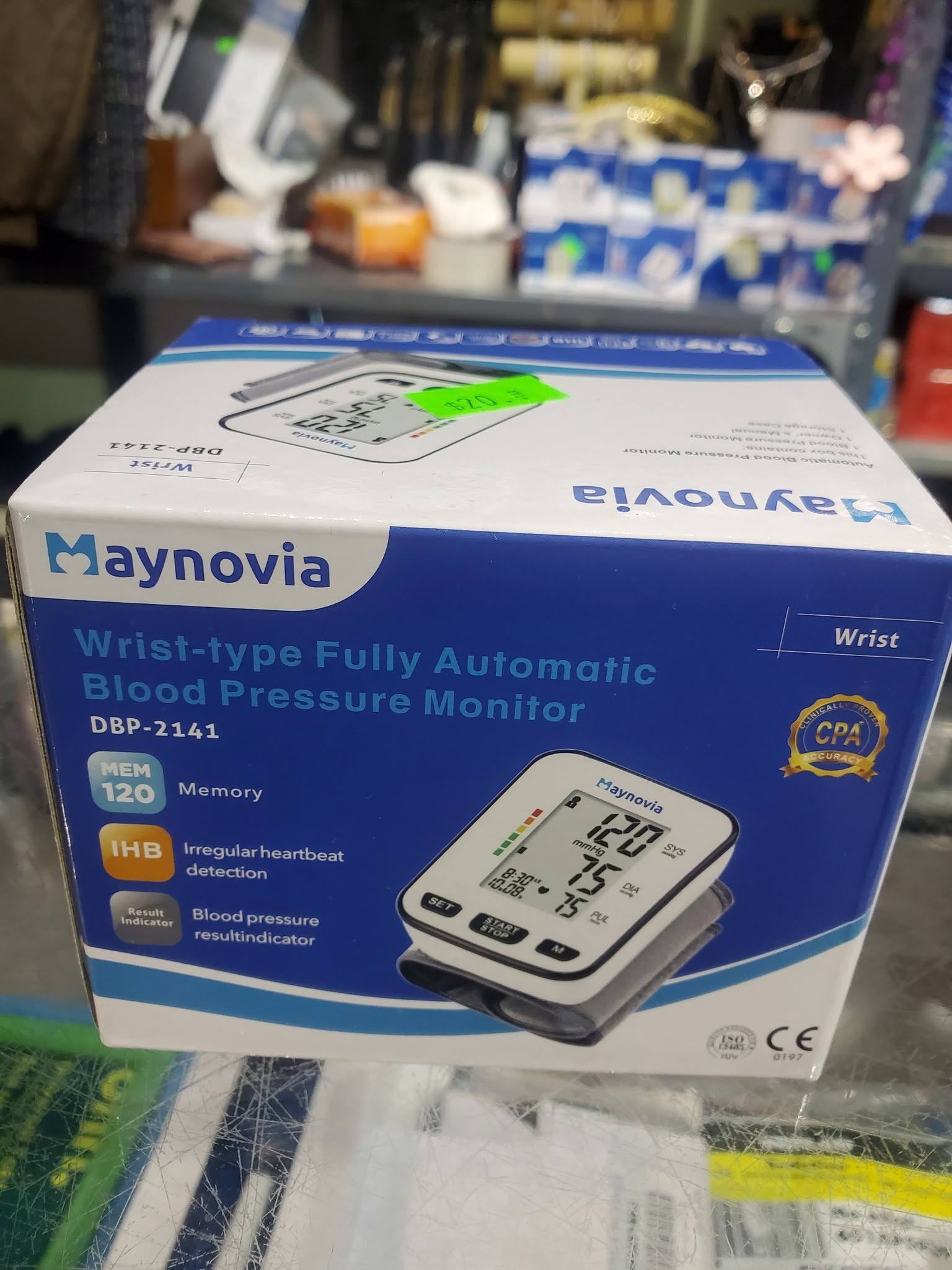 Maynovia Wrist‑Type Fully Automatic Blood Pressure Monitor - photo 4
