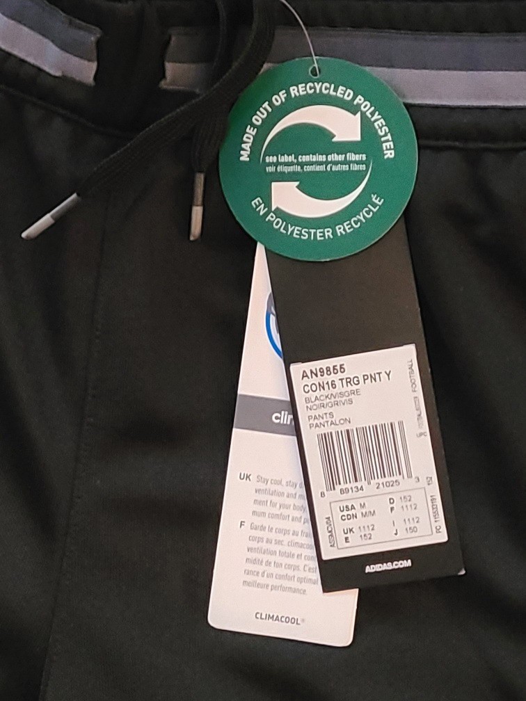 NEW Adidas Boys/girls Climalite Track Pants - photo 2