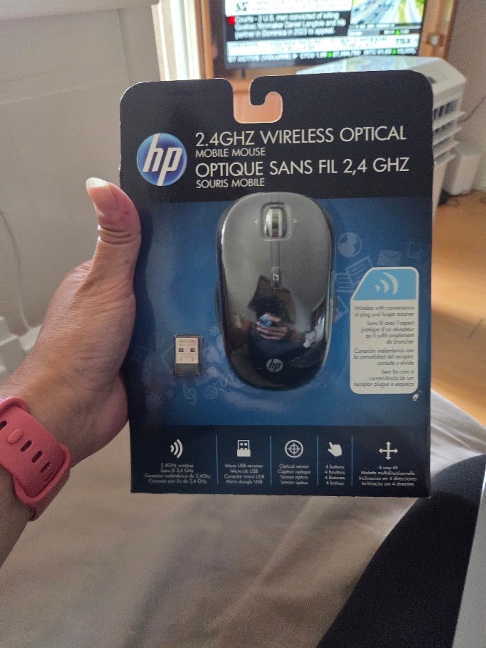 NEW HP Wireless Optical Mobile Mouse (Sealed in Box)
