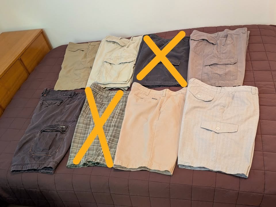 Men's Shorts Size 36 - 37 $2 each