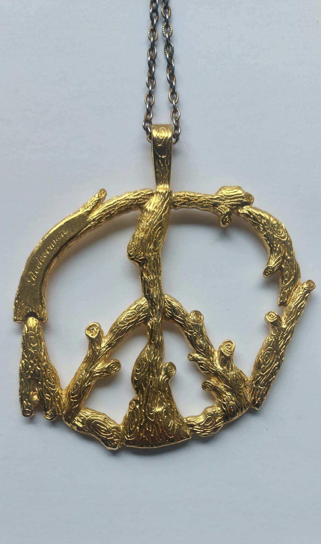 Beckerman Sisters Peace Pendant & Chain - photo 5