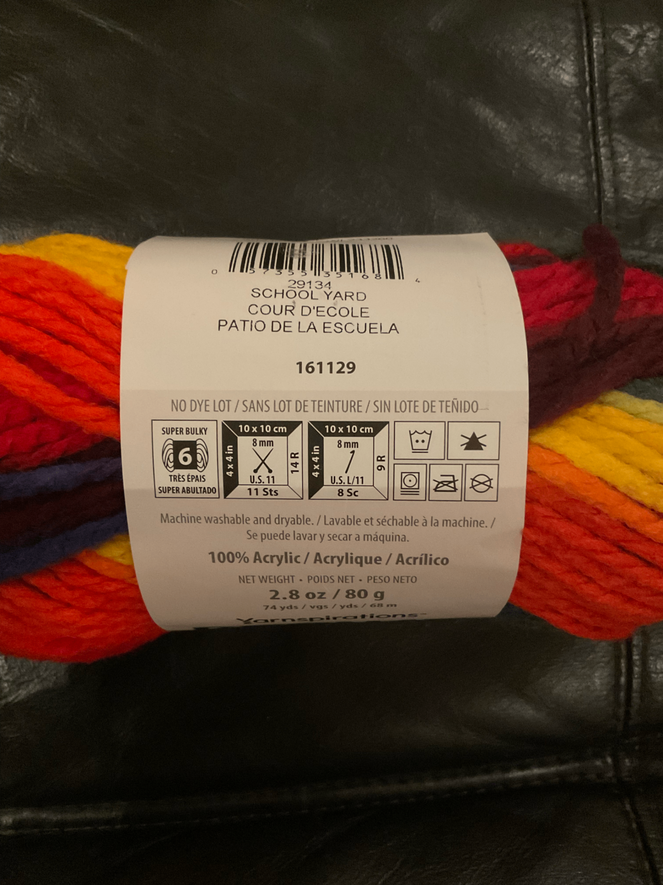 Yarn - Bernat Softee Chunky "School Yard"🌈🧶 - photo 2