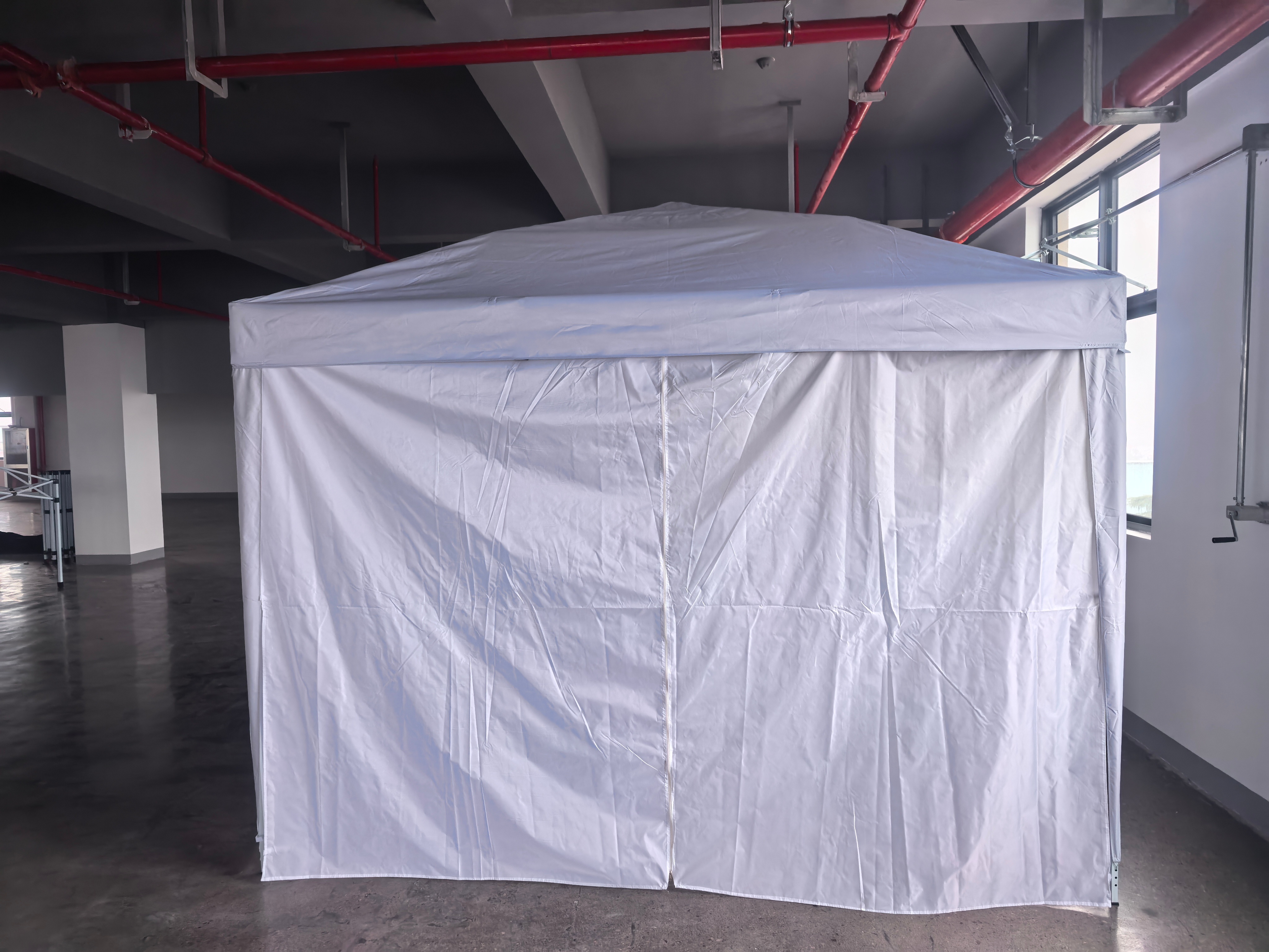 10x10 Pop-Up Canopy Gazebo Tent – White | One Push Setup - photo 3