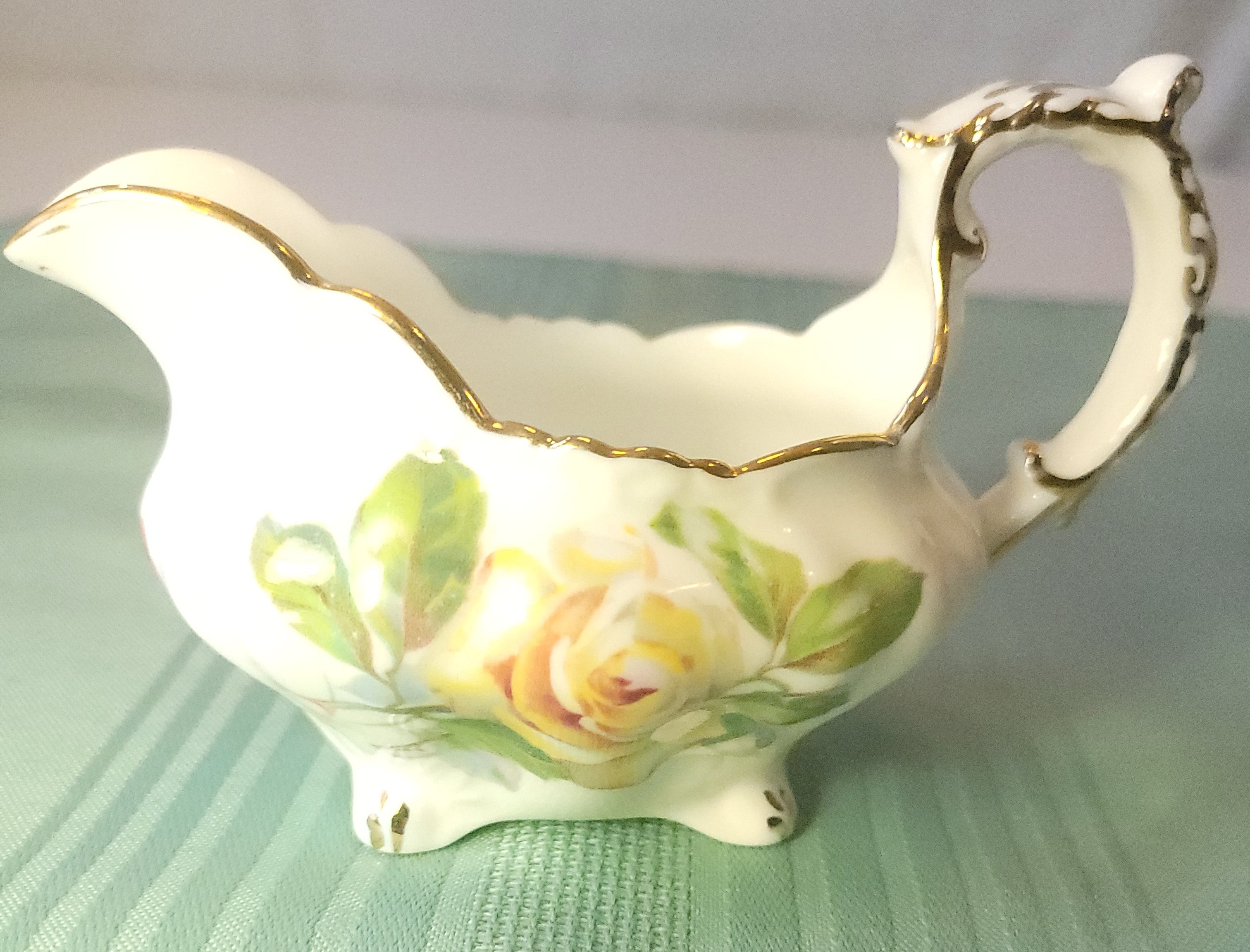 Hammersley England Bone China Morgan’s Rose Creamer & Sugar Set - photo 4