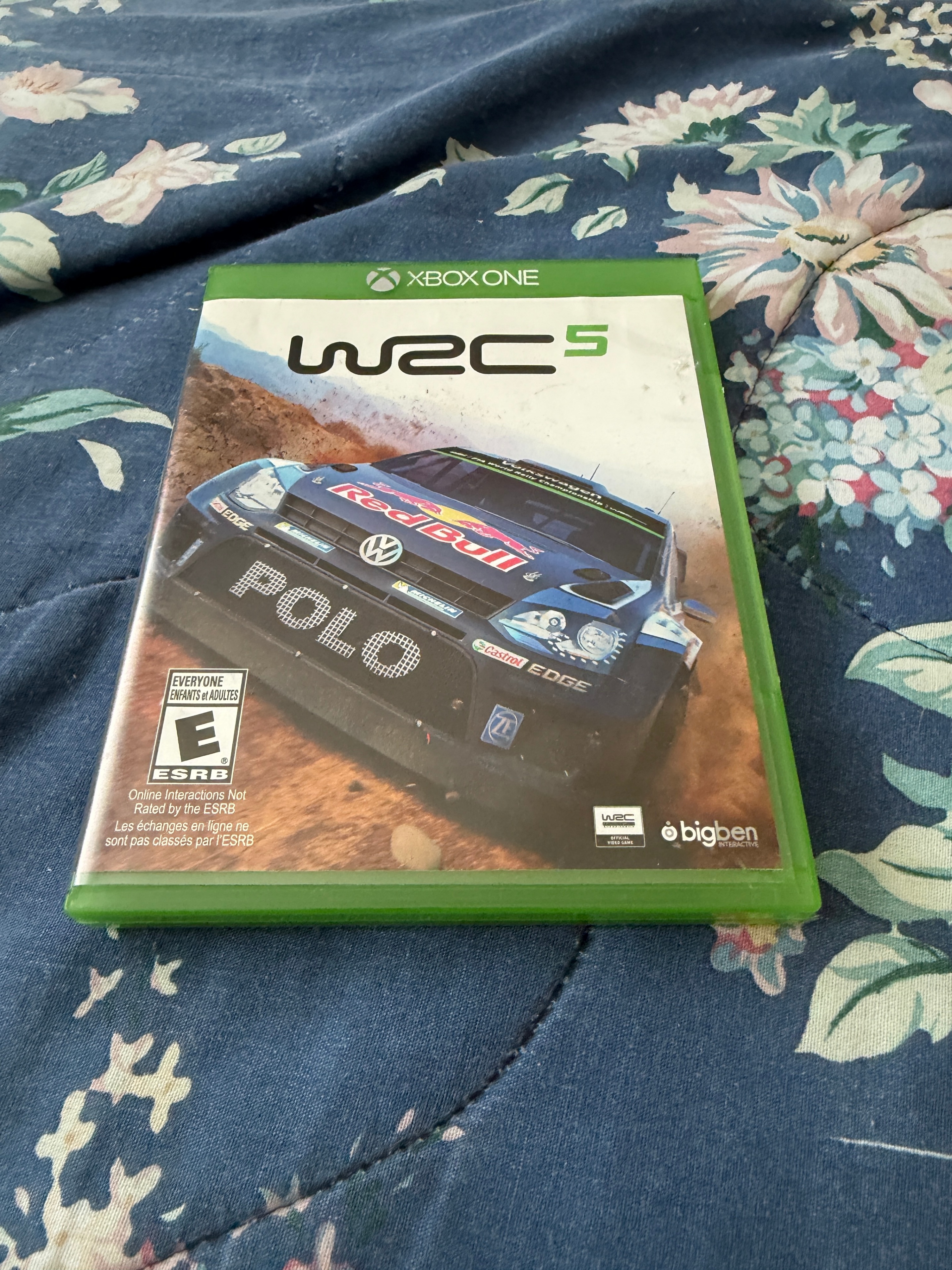 WRC 5 FIA World Rally Championship Xbox One Game