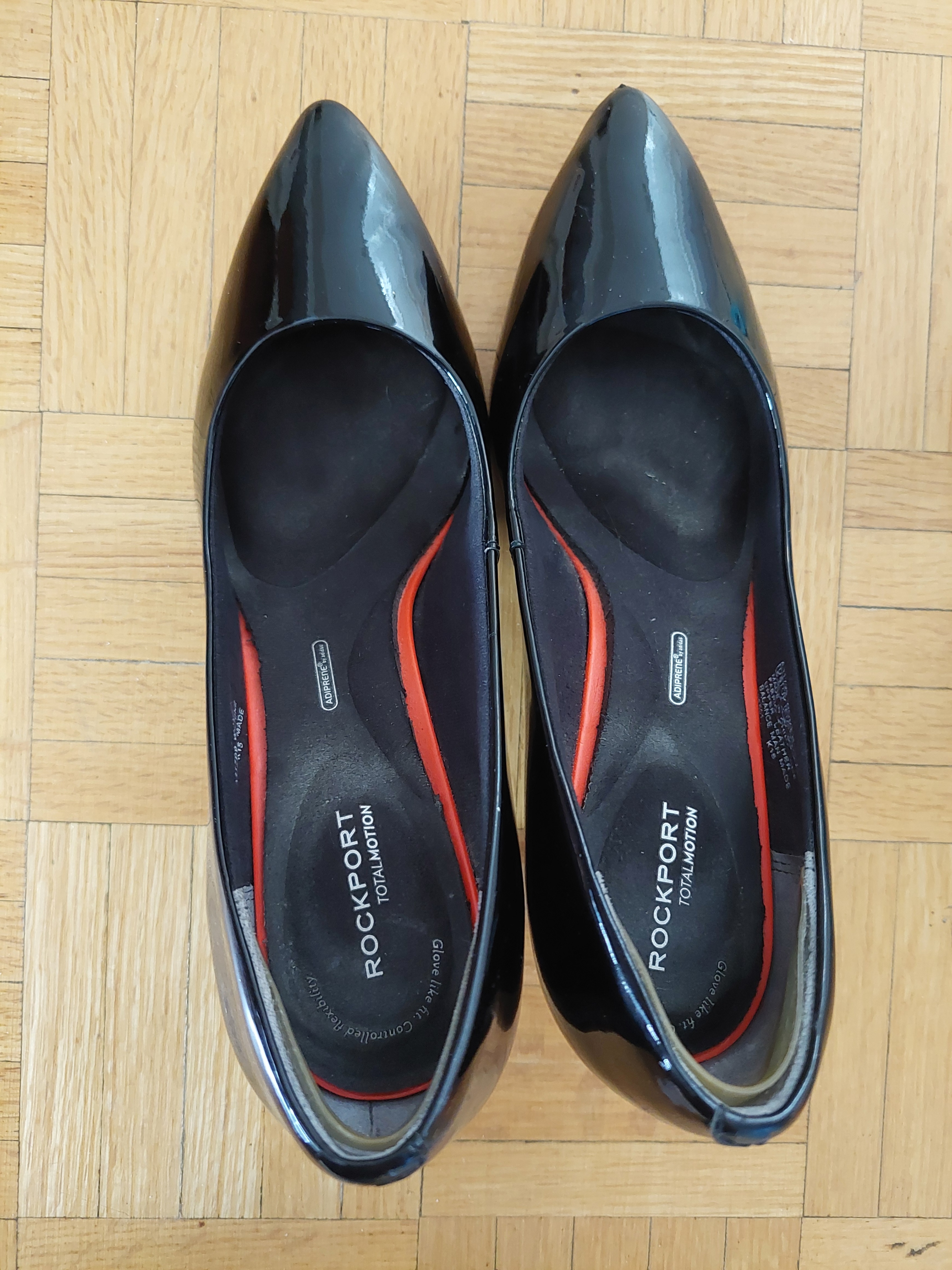 Rockport Patent Leather Heels Black Women's Shoes Adidas - photo 3