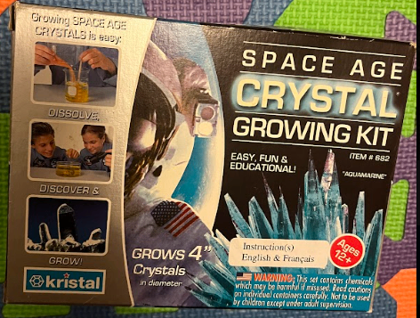 Kristal Space Age Crystal Growing Kit 682 Aquamarine