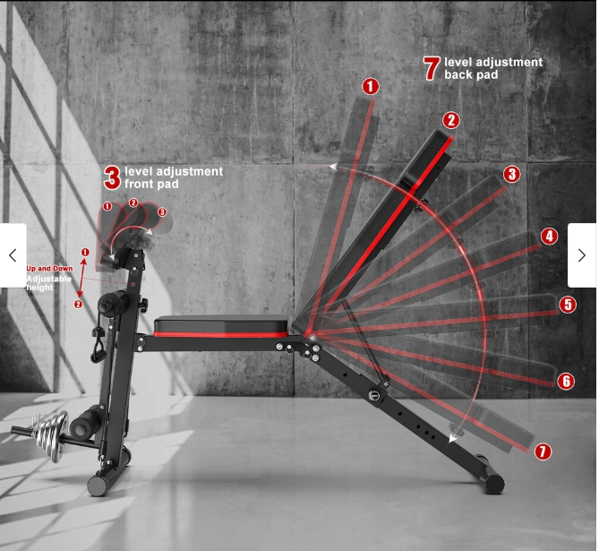 Bench for full body workout - photo 3