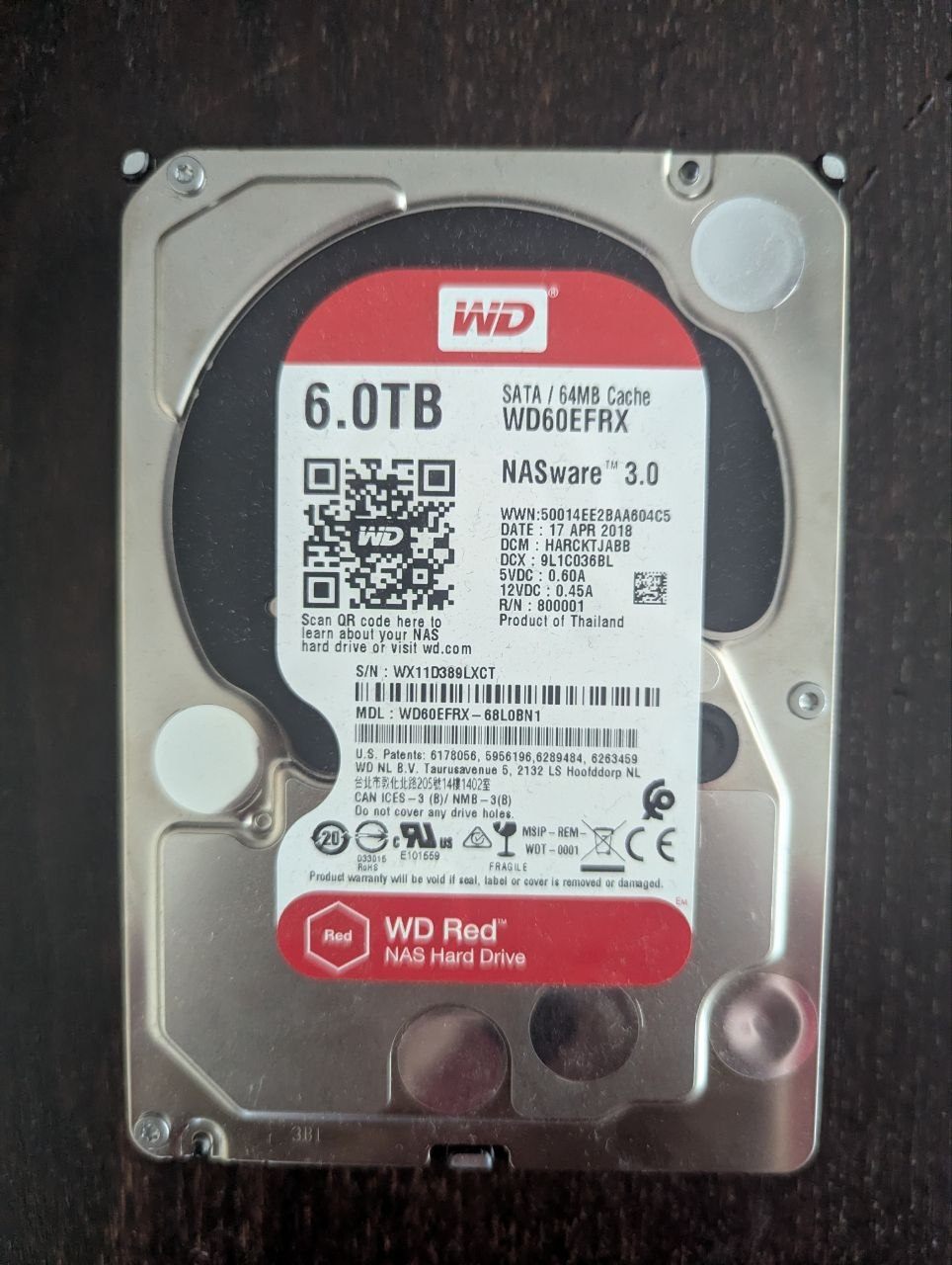 WD Red 6TB NAS Hard Drives – Perfect for Reliable Storage!