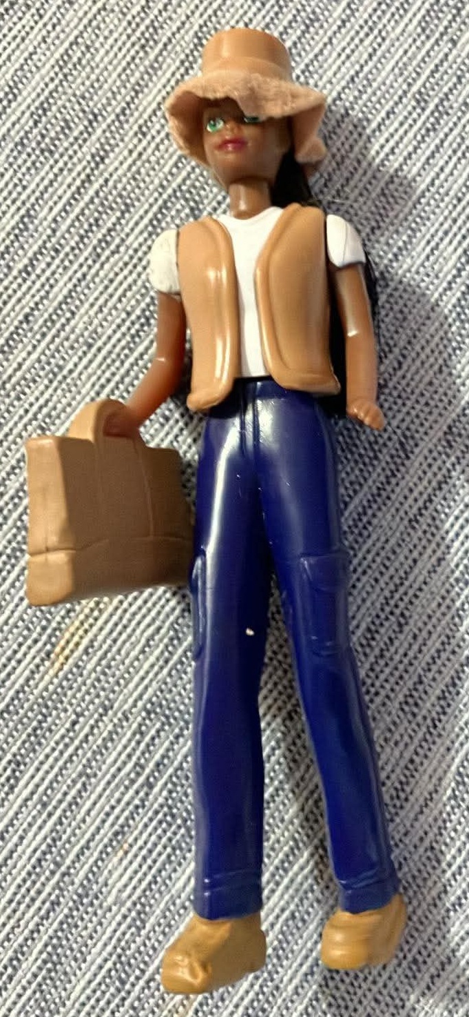 2000 McDonald Safari Barbie - 4 Inches