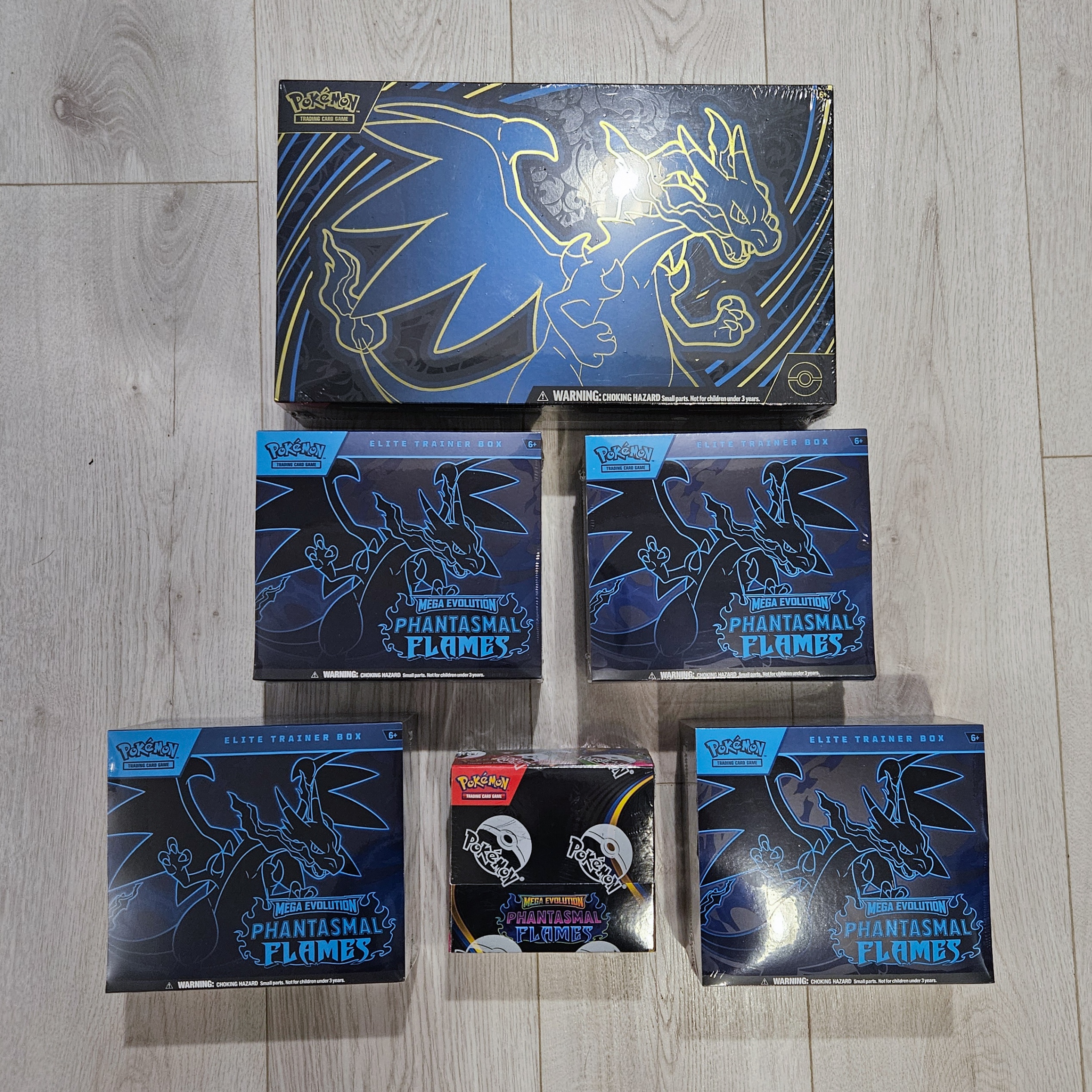 Phantasmal Flames UPC, ETB, Booster Box Pokemon Cards