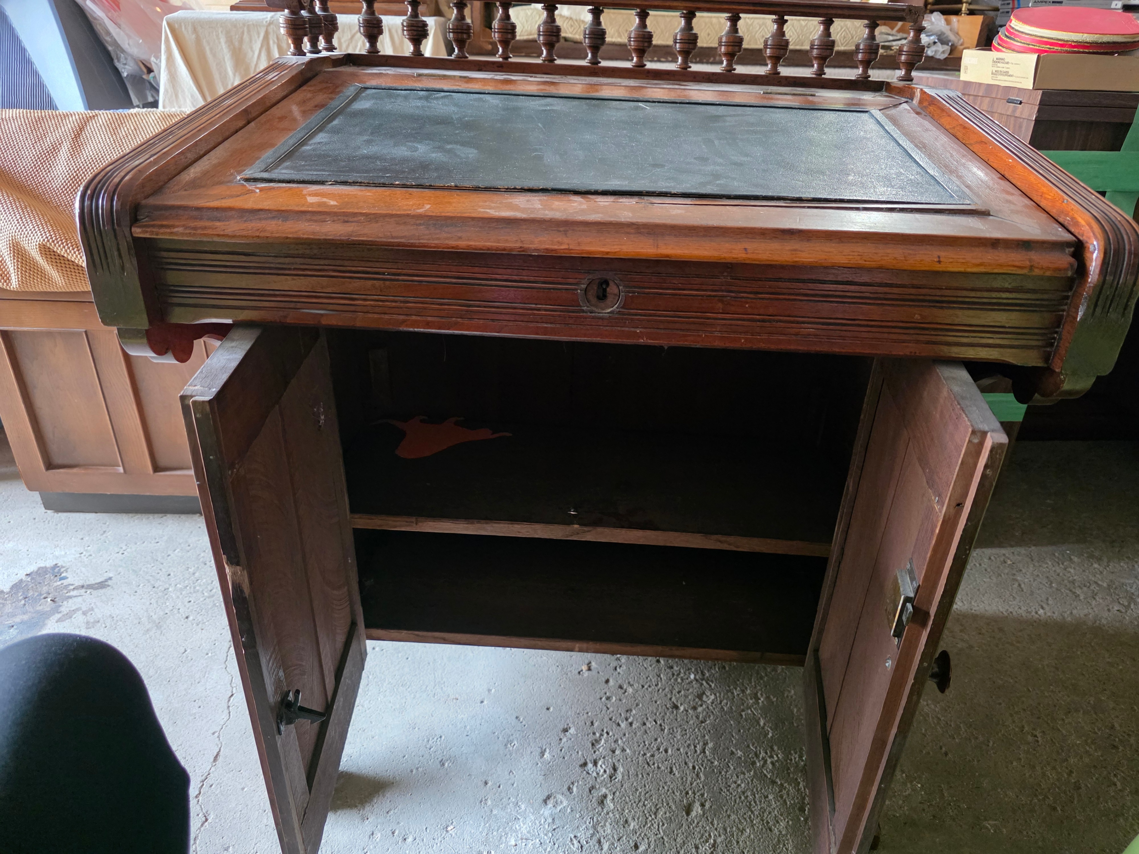 Antique Wooden Writing Desk