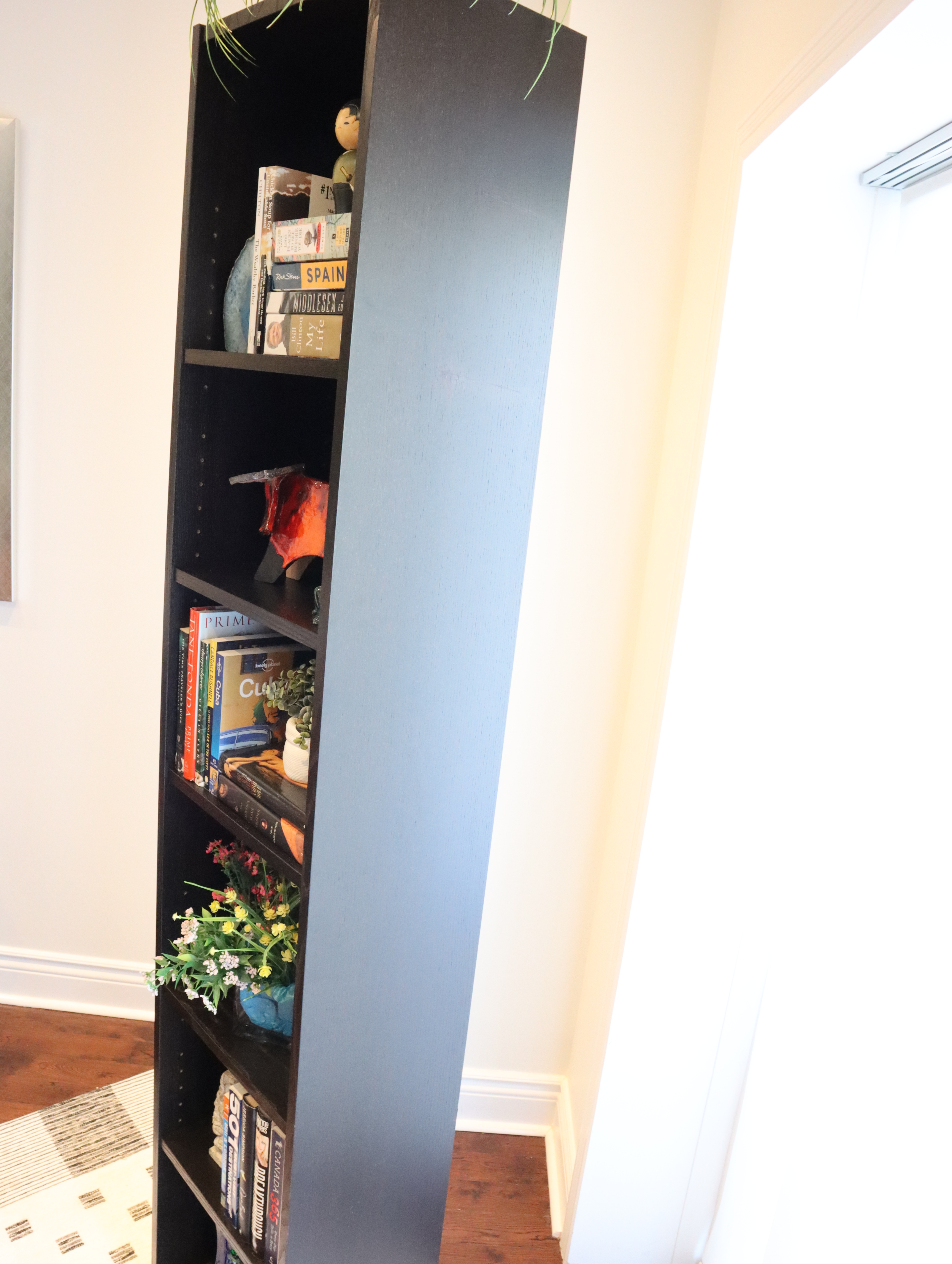IKEA Billy Black/Brown Slim Bookshelf - photo 2