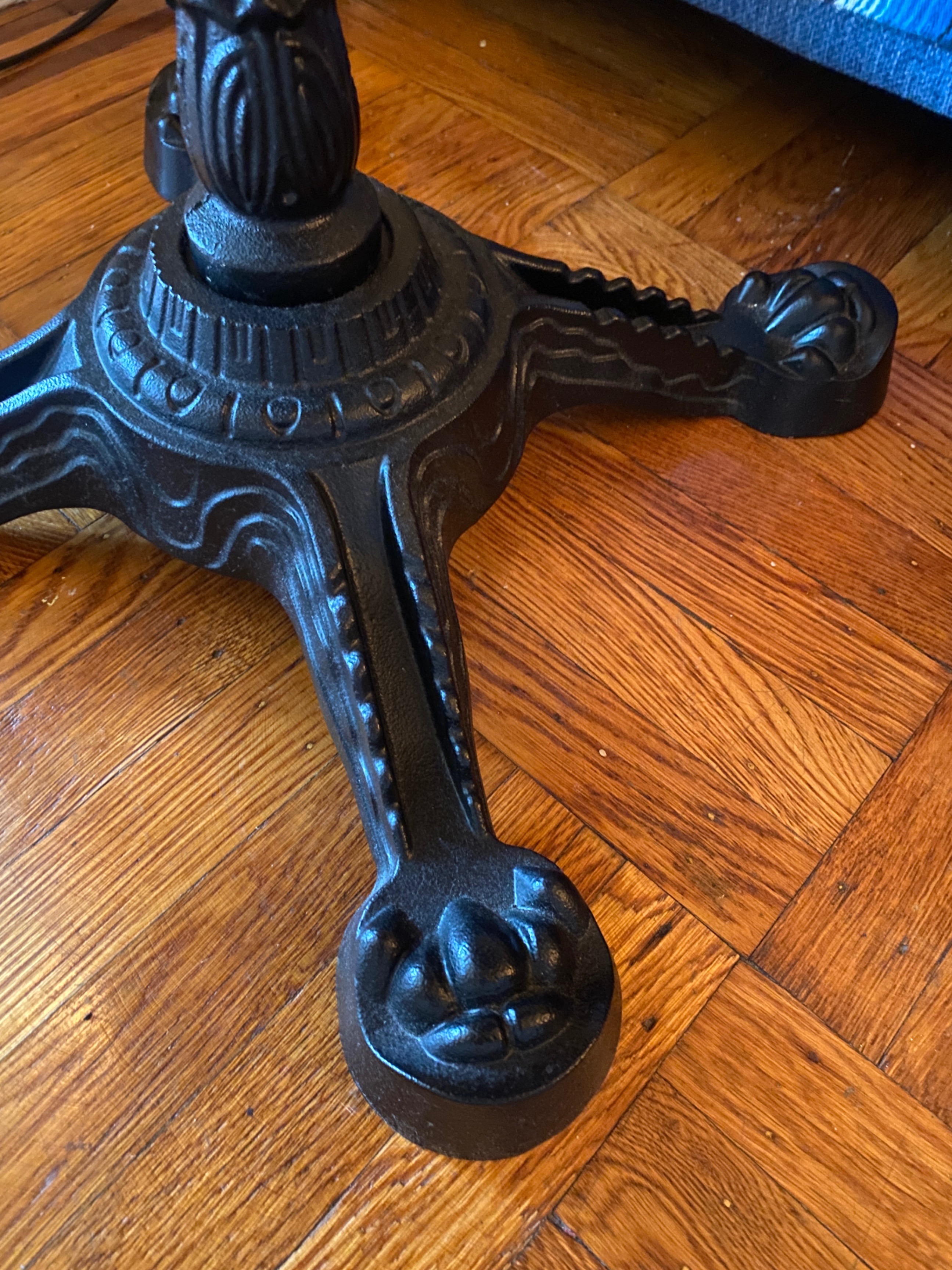 Cast Iron Table Base & Wood Top - photo 3