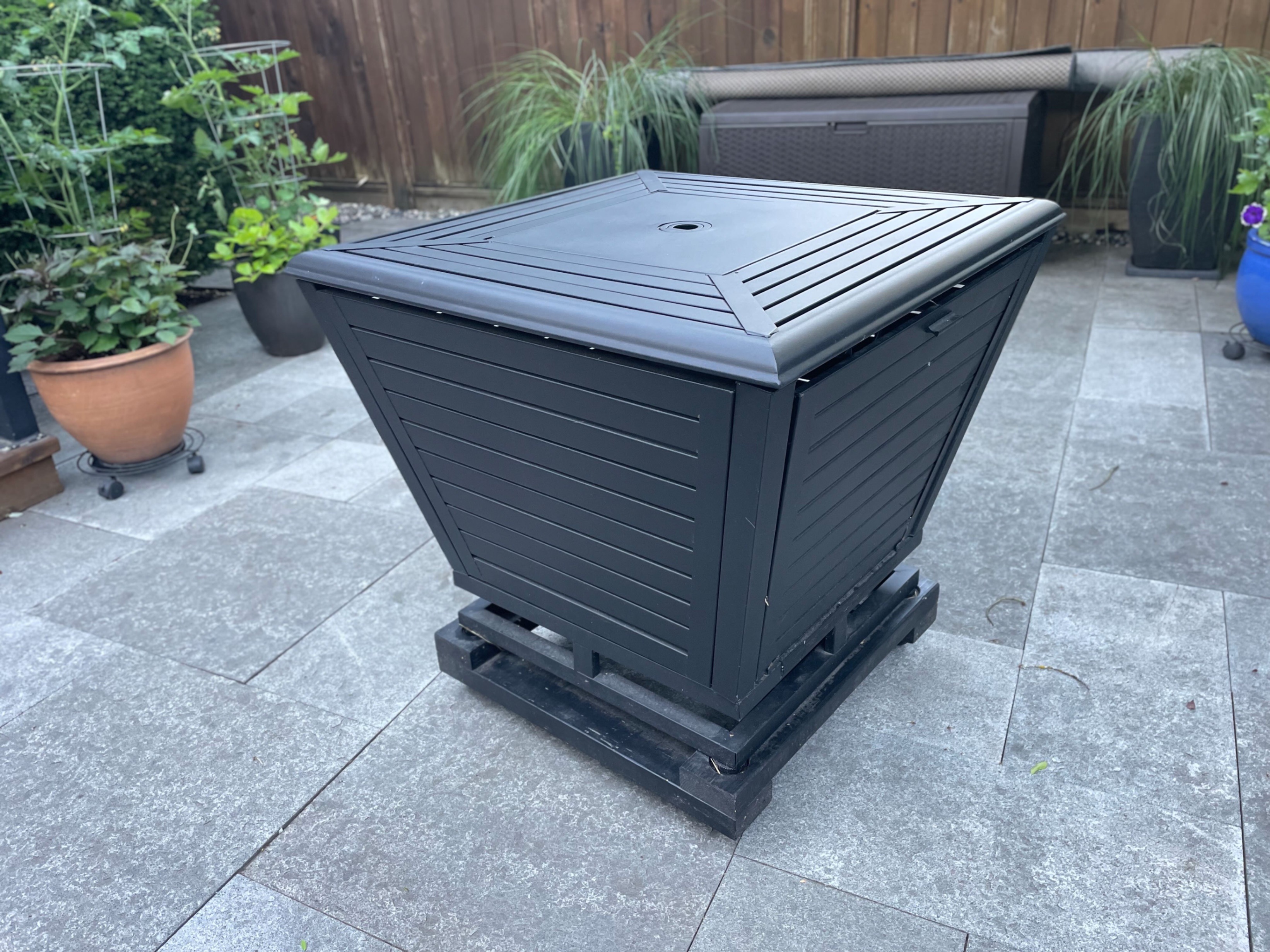 Gas Fire Pit **HARDLY USED** - photo 4
