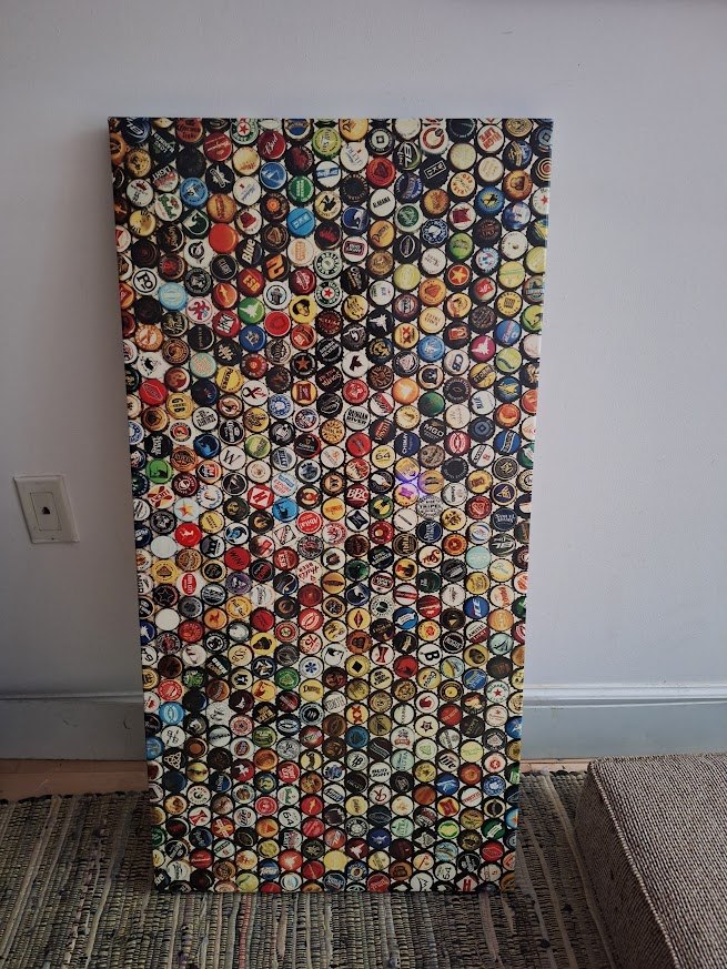 Beer Bottle cap  artwork