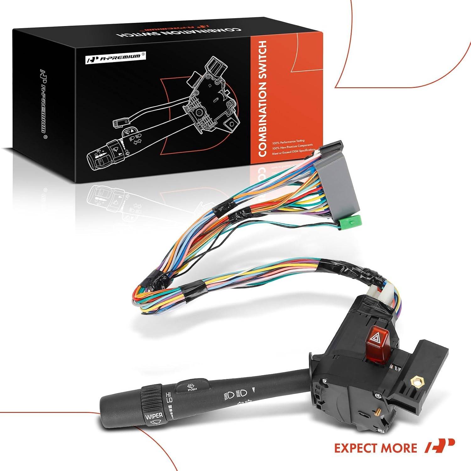 A-Premium Turn Signal Switch, Headlight Dimmer, Windshield Wiper - photo 5