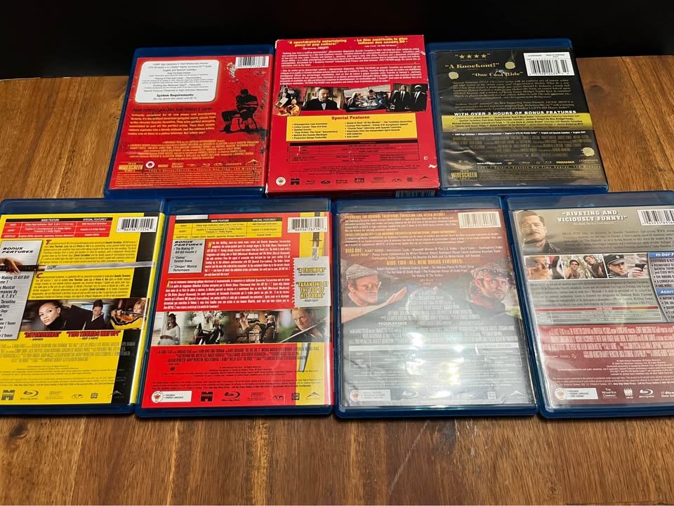 Quentin Tarantino Blu Ray collection 1992-2009 - photo 2