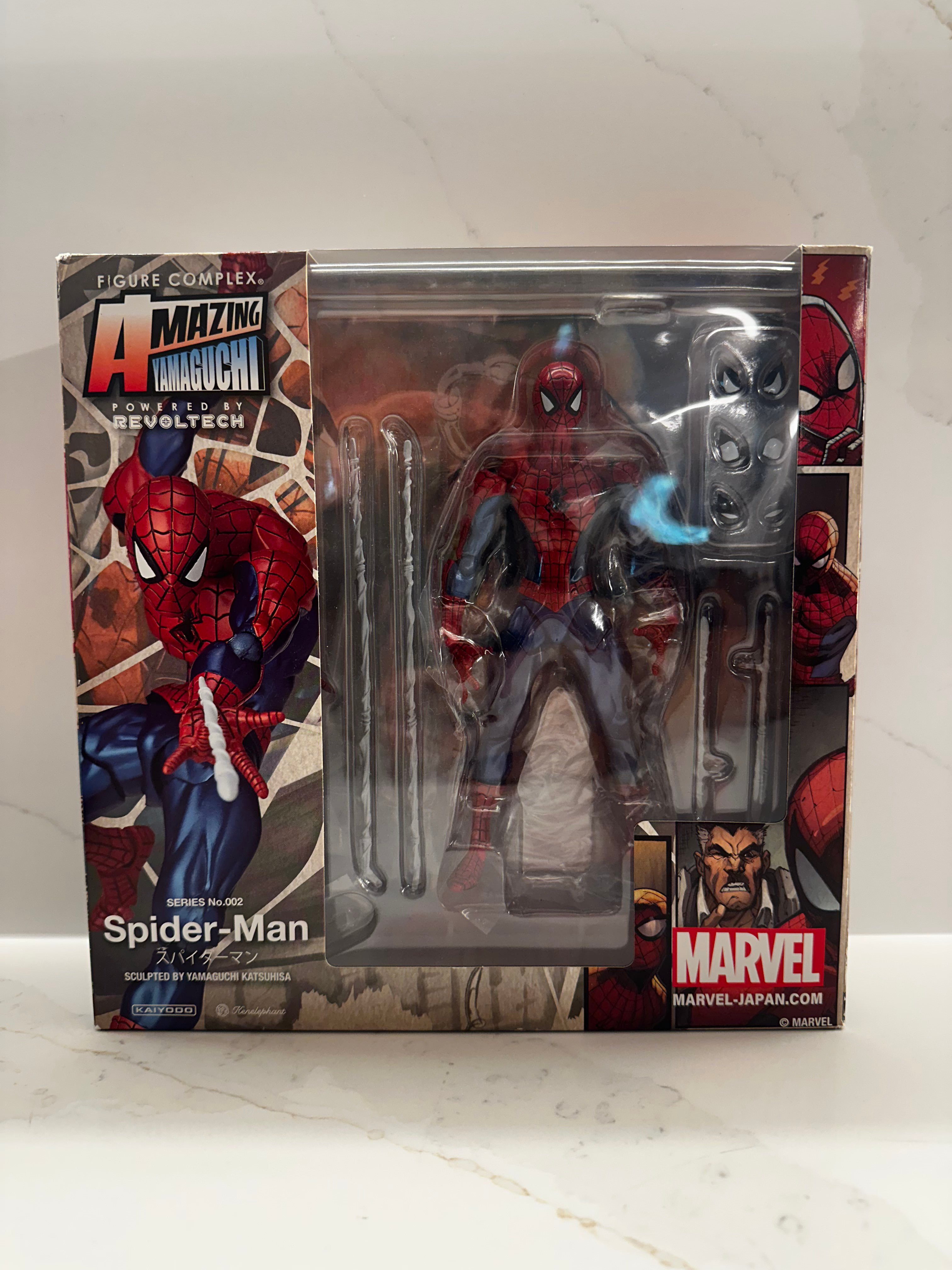 Revoltech - Amazing Yamaguchi: Spider-Man 1.0. | Japan Rerelease