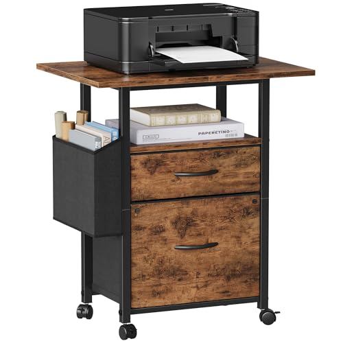GYIIYUO Rolling File Cabinet w/ 24" Desktop - Like New - photo 4