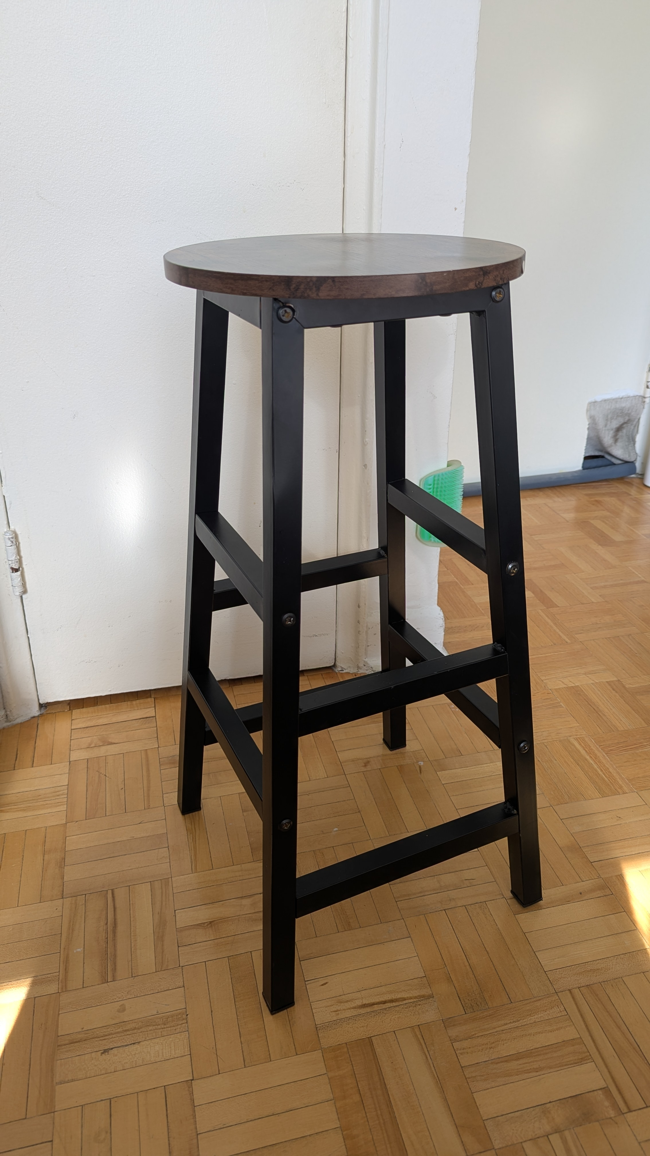 Bar Stool Wooden Metal for Dining Room Kitchen Chair - photo 2