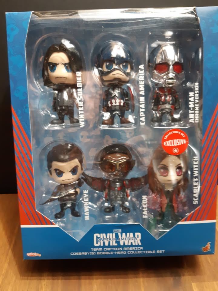 Hot Toys Cosbaby Civil War Cosbaby 11 Set Iron Man v. Cap - photo 3
