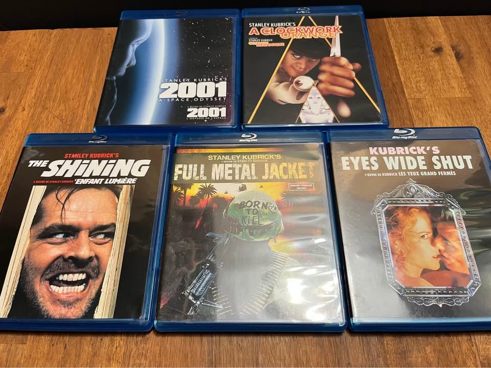 Stanley Kubrick 5 Movie Blu Ray Collection