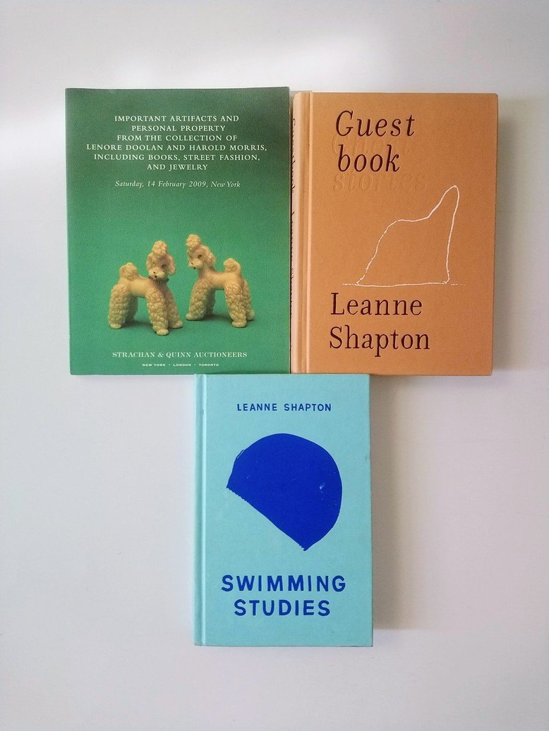 Leanne Shapton books!