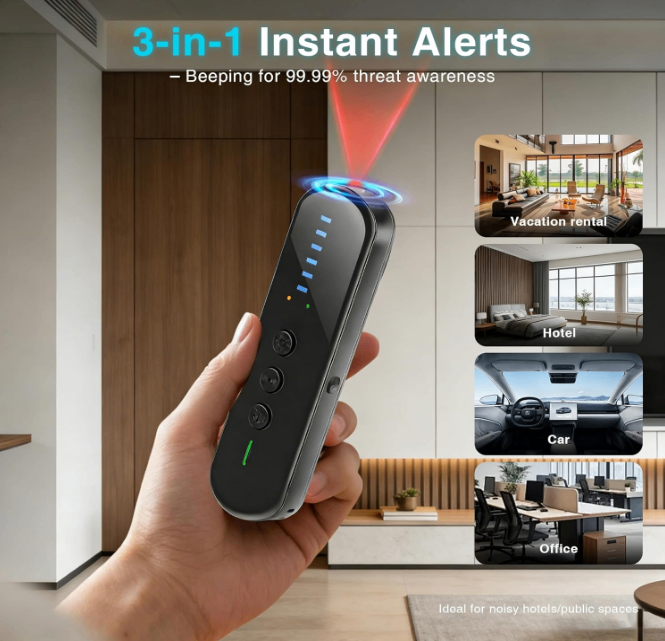 Hidden Camera Detector / RF Signal Scanner *NEVER USED* - photo 3