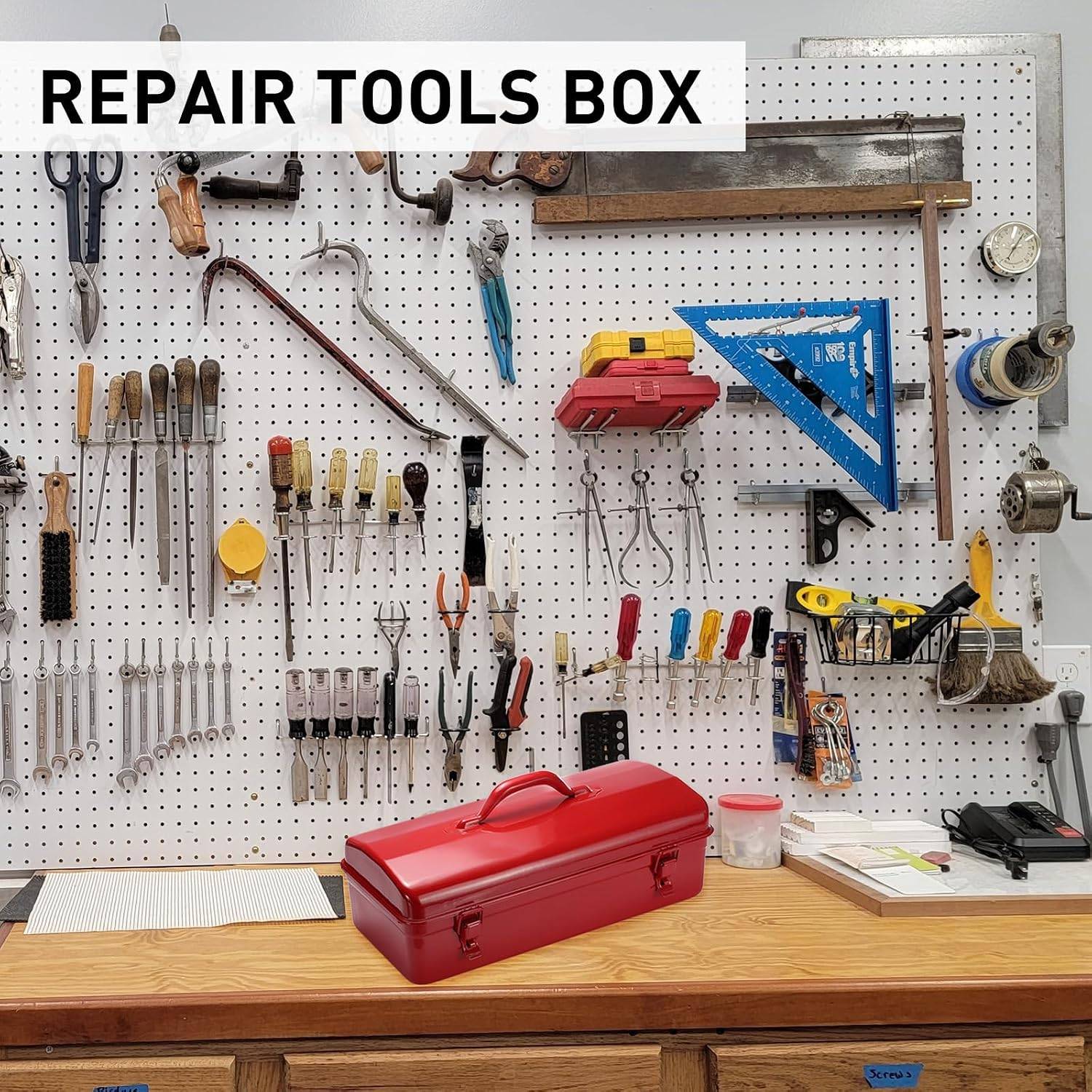 HARFINGTON Portable Steel Tool Box - photo 5