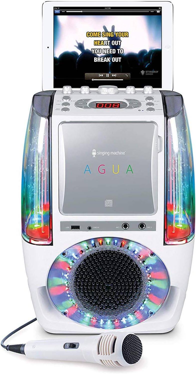 SINGING MACHINE SML605W  BLUETOOTH KARAOKE SYSTEM WITH LED DISCO - photo 2