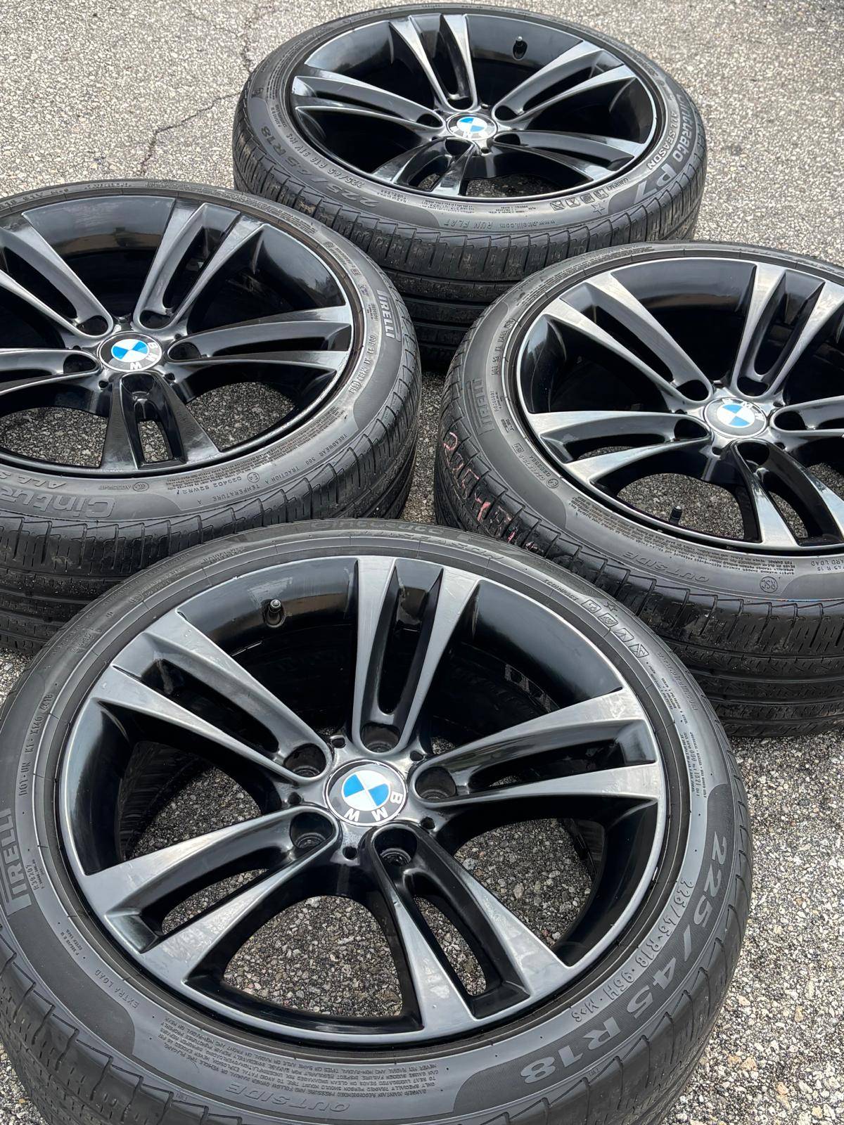 OEM 18"BMW(5x120)+225/45/R18 Pirelli A/S–4/3 Series/X1/Countryma - photo 4