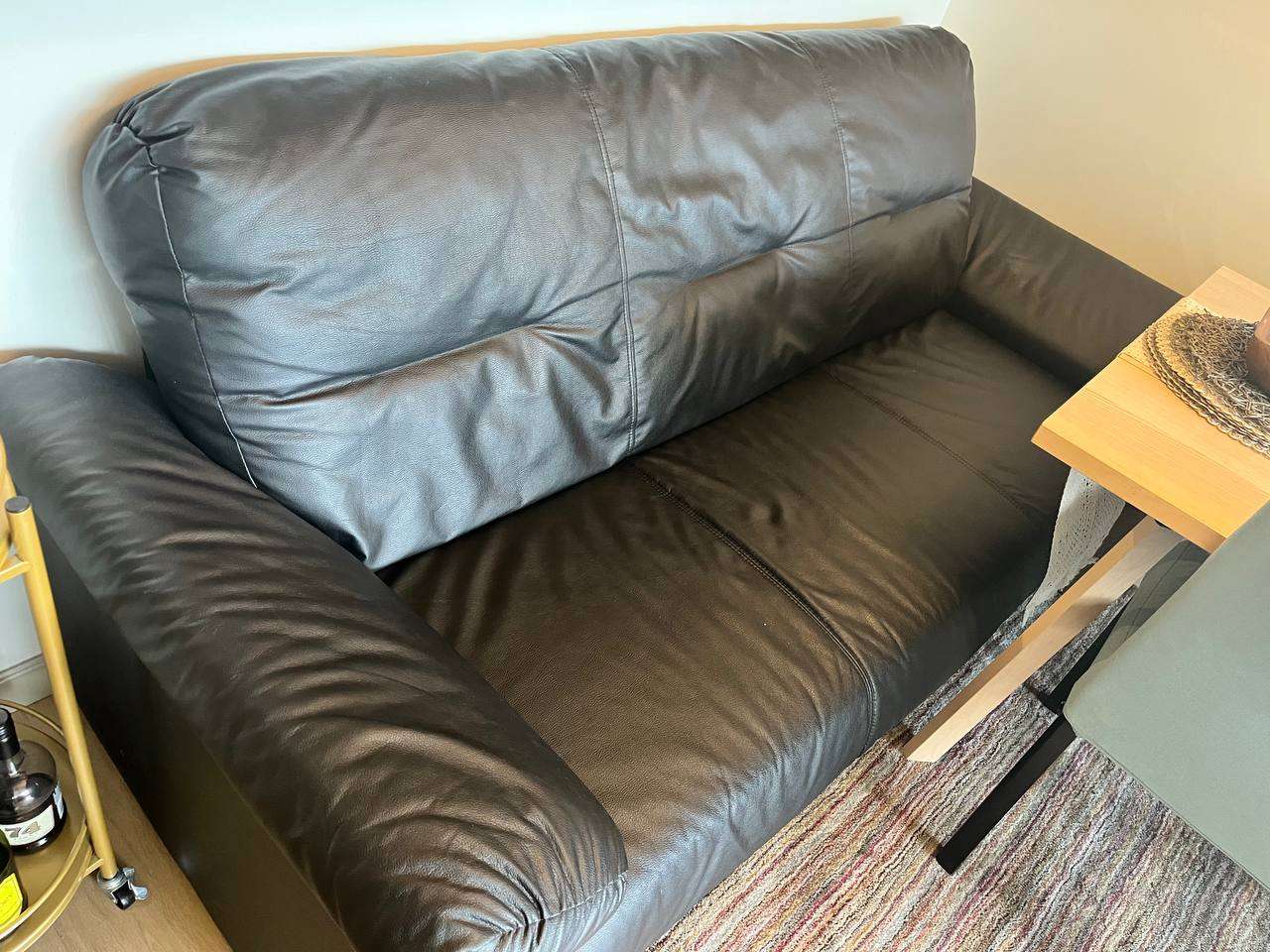 Leather sofa - photo 3