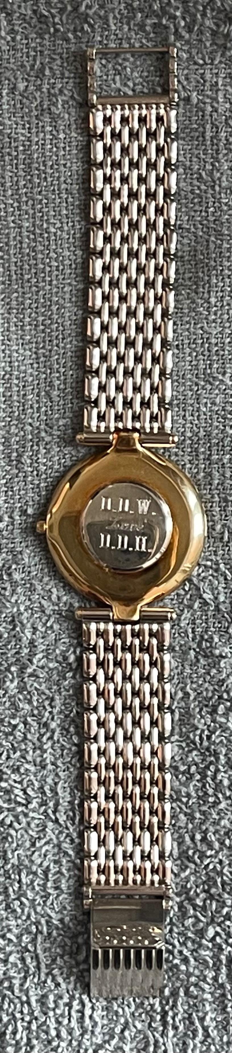 Vintage Pierre Laurent Two-Tone Watch – Mint (Needs Battery) - photo 5