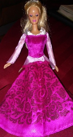 Vintage Disney Sleeping Beauty Eyes open and close - 12 Inches