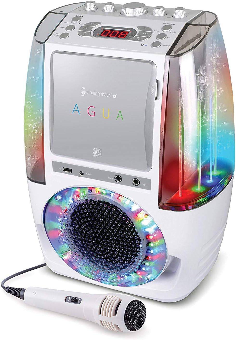 SINGING MACHINE SML605W  BLUETOOTH KARAOKE SYSTEM WITH LED DISCO - photo 4