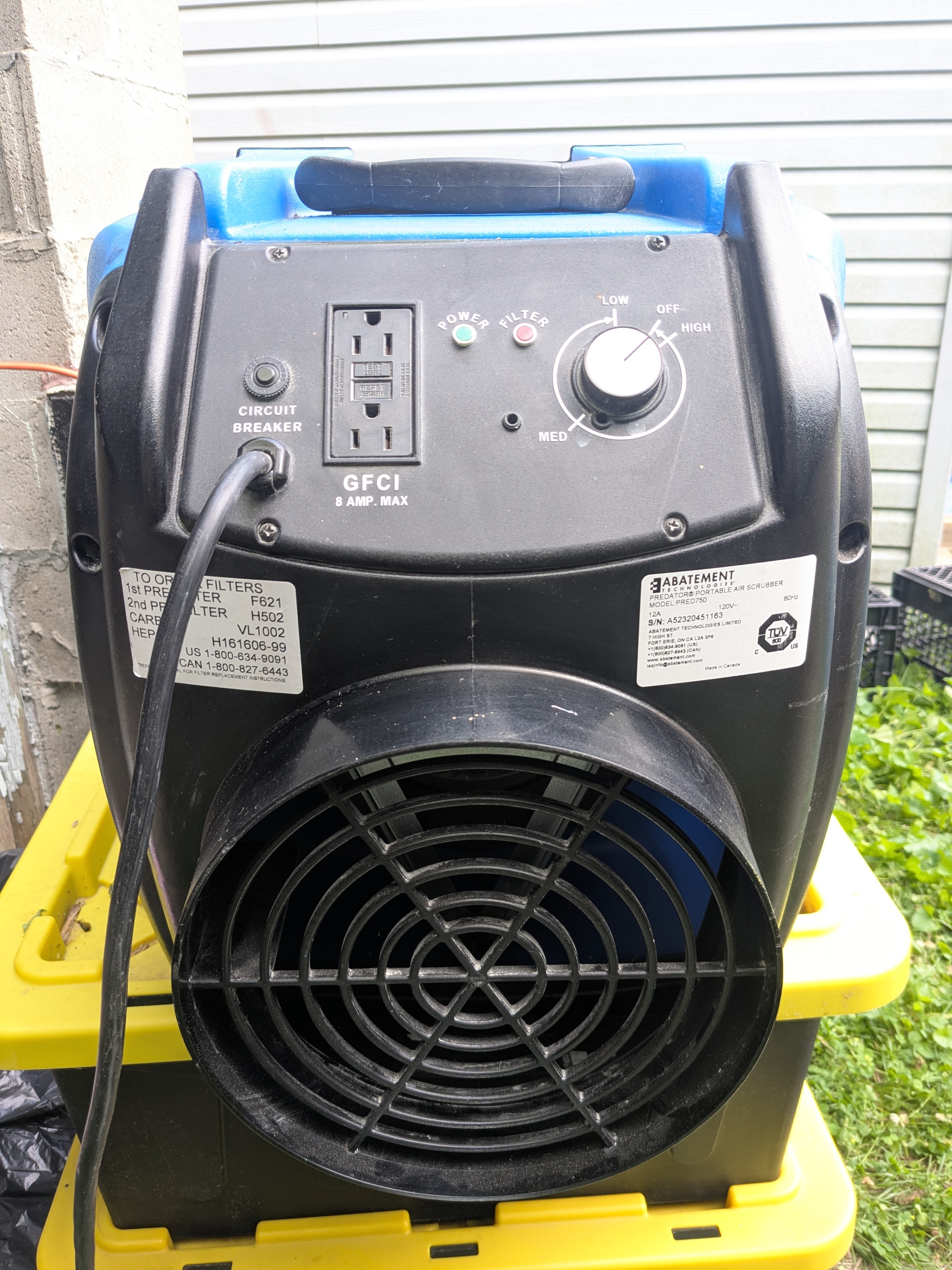 Abatement Pred750 Air Scrubber