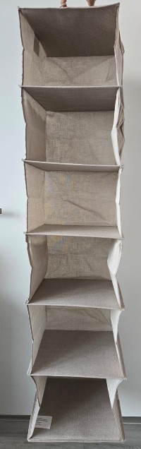 StyleWell 6 Shelf Hanging Collapsible Organizer - photo 2