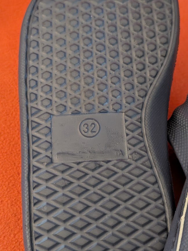 Little Kids size 1 slip-on slide slippers - photo 5