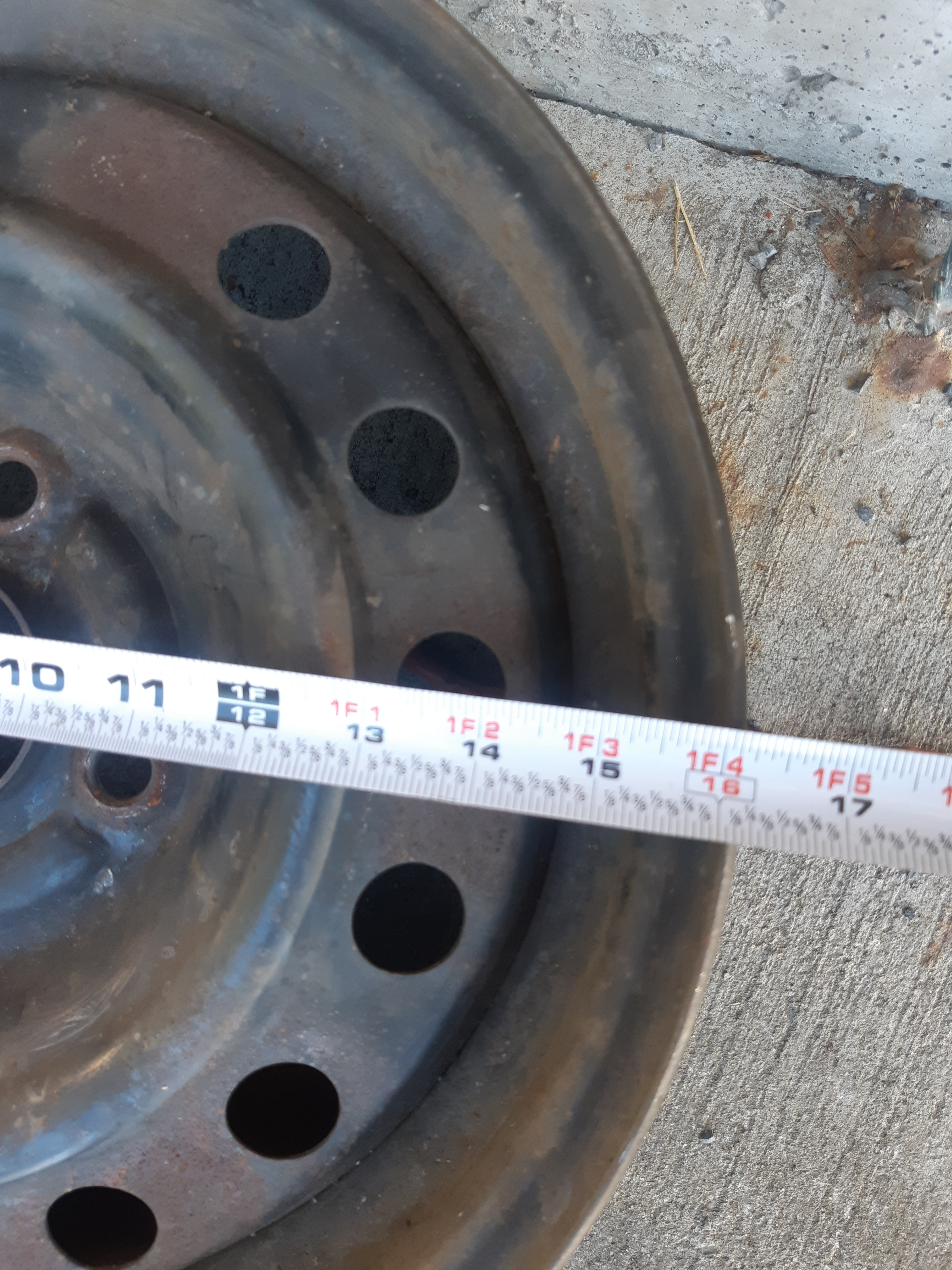 Steel Rims 6" x 16" 4 x 110mm - photo 3