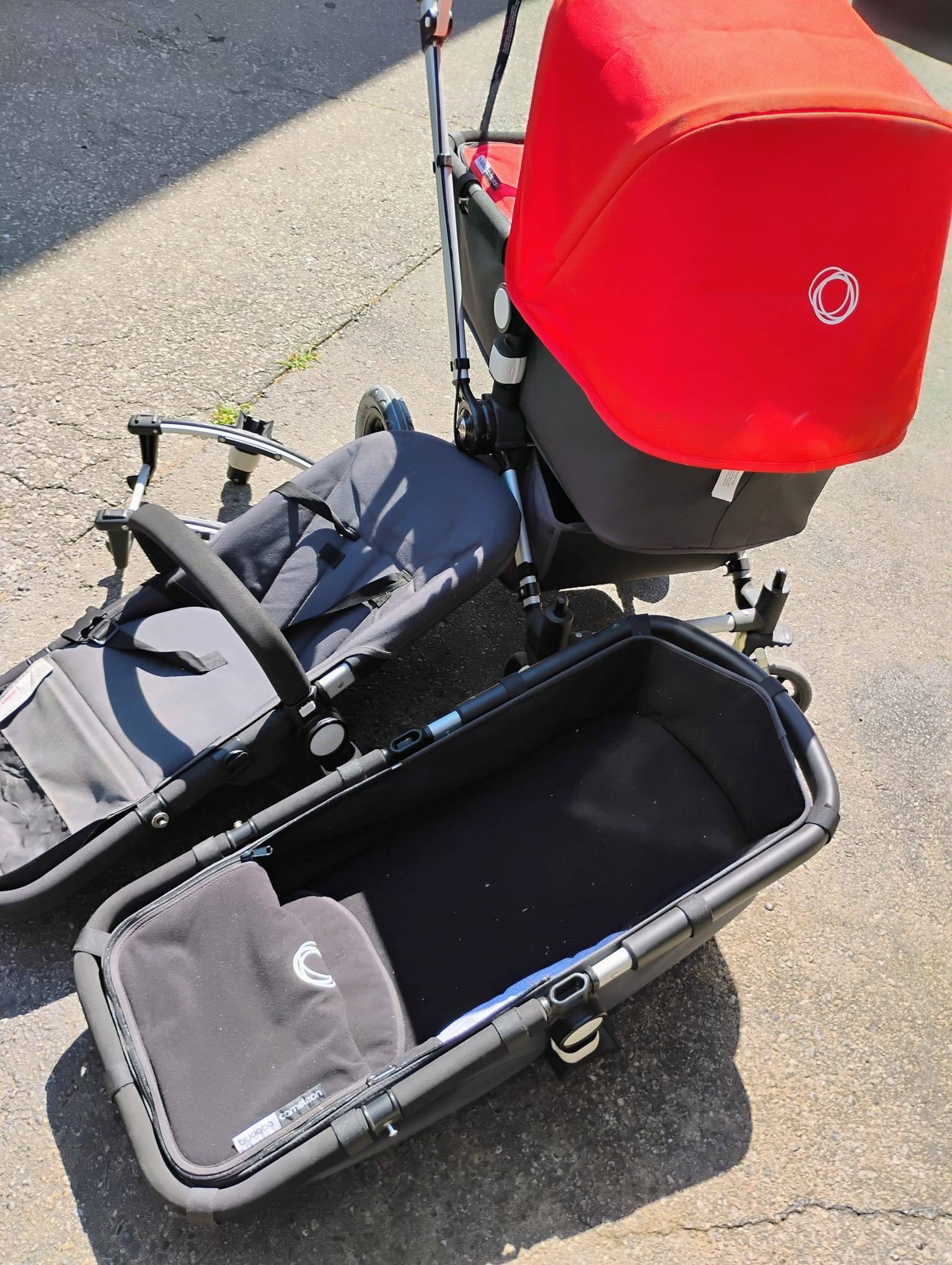 Bugaboo Cameleon  Orange Travel System Stroller - photo 2