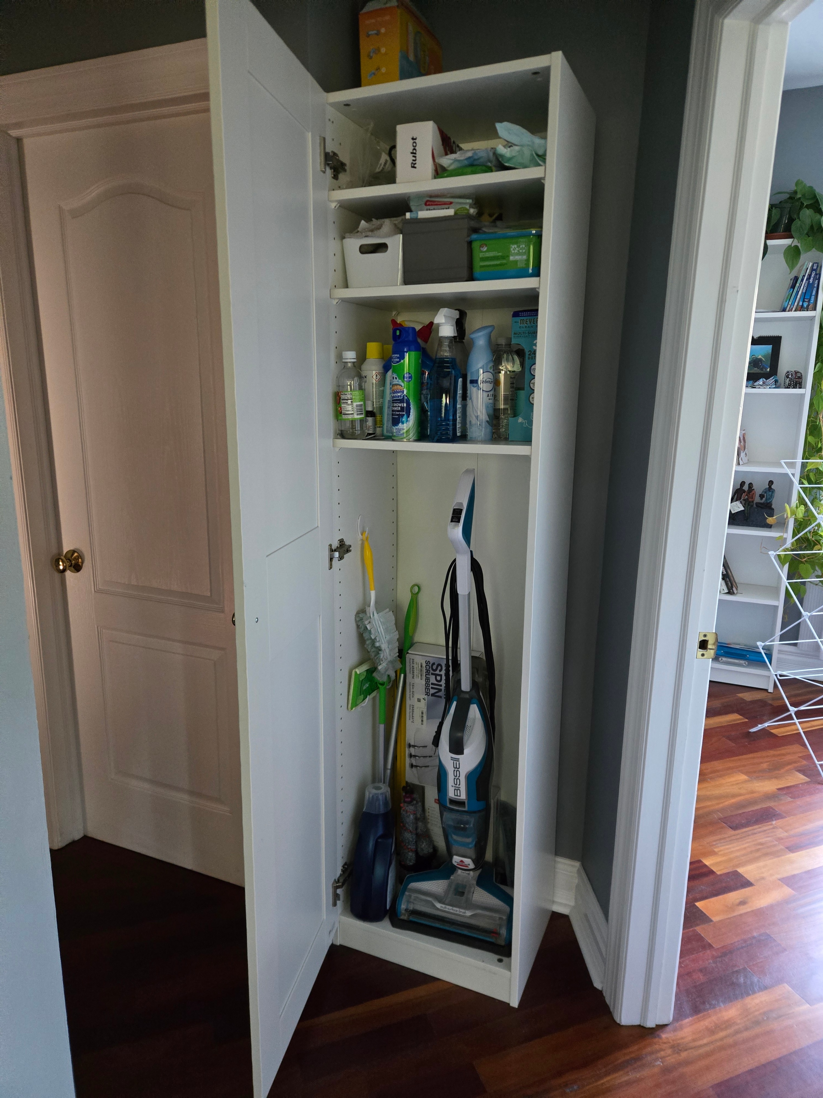 IKEA PAX Wardrobe/Storage Cabinet, White (Gold Knob) - photo 2