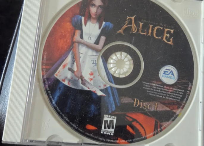 American McGee's Alice PC Game Disc