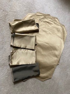 Gold placemat set - photo 2