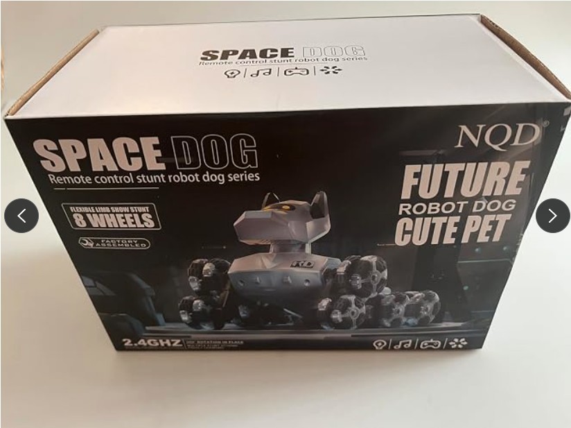 Space Dog Remote Control Stunt Robot Dog Series