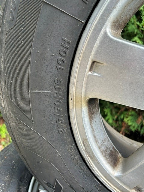 Summer tires on Aluminum Rims - photo 4